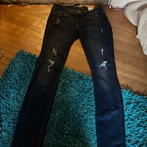 Dark blue hollister jeans